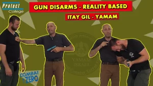 GUN Disarms in krav maga- reality based • ITAY GIL Yamam • commerical Krav maga will not like this!